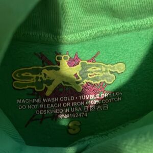 Green sp5der hoodie